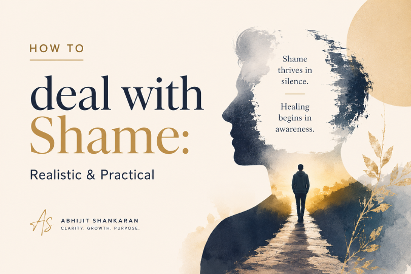 How to deal with Shame: Realistic & Practical
