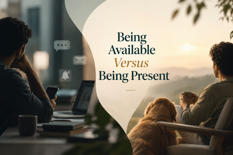 Being Available Versus Being Present